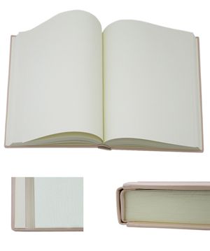 Книга почесних гостей 25см х 34см натуральна шкіра Бароко Foliant - Фото 4