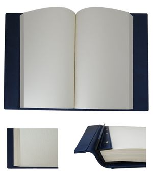 Книга почесних гостей 25см х 34см натуральна шкіра Модерн Foliant EG467 - Фото 3