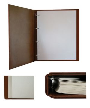 Книга почесних гостей 25см х 34см натуральна шкіра Модерн Foliant EG467 - Фото 5
