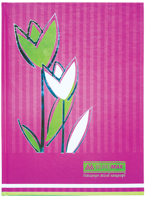 Книга учета Цветы А4 80л Buromax BM.2300
