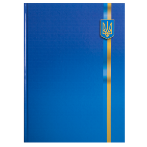Книга учета А4 96 листов Украинская символика Buromax BM.2400-38