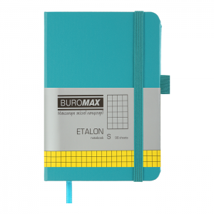 Книга записная ETALON 95x140 96 листов клетка BUROMAX BM.296160
