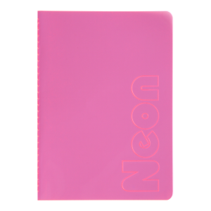 Книга записная Buromax NEON А5 80 л клетка BM.24822180