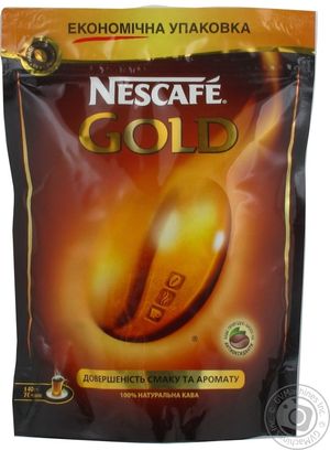 Кава Nescafe Gold розчинна 140г