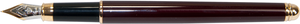 Комплект ручек (перо+шариковая) в подарочном футляре L, Regal R18009.L.BF бордовый - Фото 2
