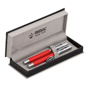 Комплект ручок в подарунковому футлярі Р червоний R2456205.P.RF Regal