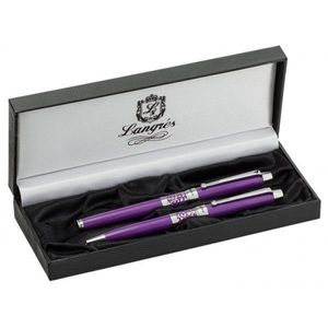 Комплект ручок Viola бузковий, у подарунковому футлярі LS.432000-28 Langres - Фото 3