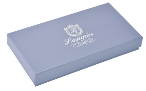Гаманець шкіряний Langres Tracery LS.810302-09 сірий - Фото 4