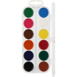 Фарби акварельні 12 кольорів Shimmer&Shine Kite SH18-061 - Фото 1