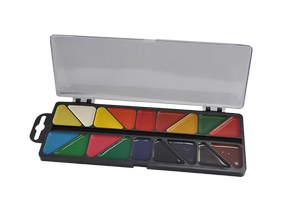 Краски акварельные 16 цветов пластиковая коробка Zibi ZB.6523 - Фото 4