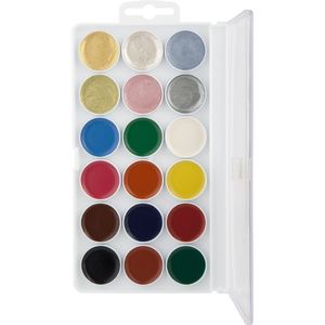 Фарби акварельні 18 кольорів Shimmer&Shine Kite SH18-042 - Фото 1