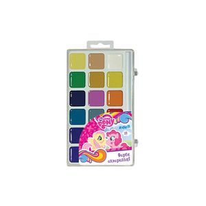 Фарби акварельні б/к 18 кольорів Little Pony Kite LP17-042