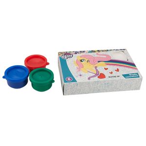 Краски пальчиковые 6 цветов My Little Pony Kite LP19-064 - Фото 1