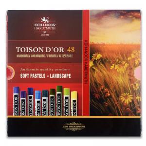 Мел-пастель TOISON DOR Landscape 48 цветов KOH-I-NOOR 8516048007