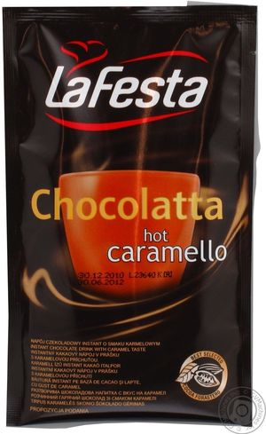 LA FESTA горький Chocolatta hot Caramello 22Г-10