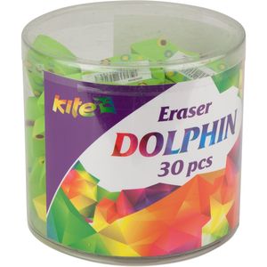 Ластик кольоровий Dolphin Kite K17-105 - Фото 1