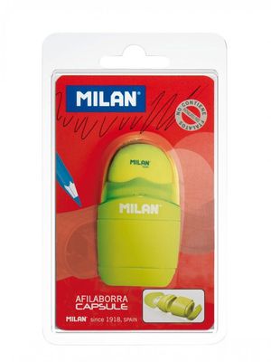 Гумка з точилкою в пластиковому корпусі Milan CAPSULE BYM10008
