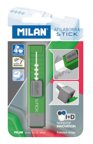 Гумка з точилкою в пластиковому корпусі Milan BYM10141 - Фото 1