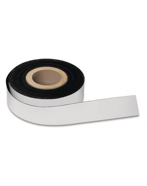 Лента магнитная стикерная Magnetoplan Magnetic Tape White 30м 51053330