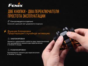 Ліхтар налобний Fenix HM65R - Фото 12