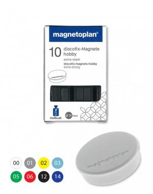 Магниты круглые 24/0.3 черные Magnetoplan Discofix Hobby Black Set 1664512 - Фото 2