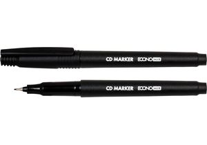 Маркер для CD 0,4мм Economix E11604-01 черный