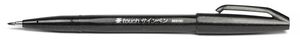 Маркер-кисть Brush Sign pen 0.3-2 мм Pentel SES15C - Фото 4
