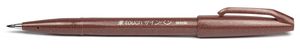 Маркер-кисть Brush Sign pen 0.3-2 мм Pentel SES15C - Фото 6
