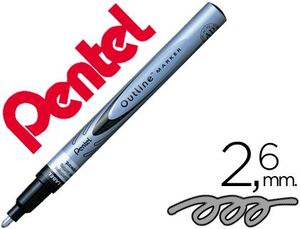 Маркер контурний Pentel MSP60-ZA 2.6 мм