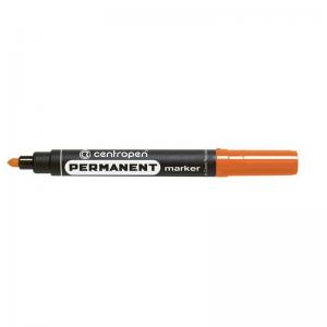 Маркер Centropen Permanent 8566/06/1/P круглый оранжевый 2.5 мм