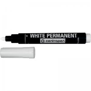 Маркер Permanent 2.5 мм білий CENTROPEN 8586/11