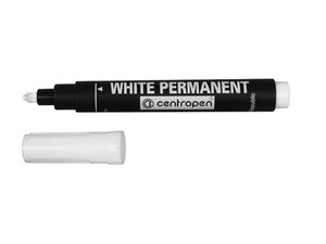 Маркер Permanent White 2.5 мм Centropen 8586 білий