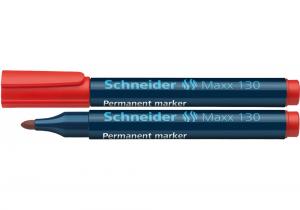 Маркер перманентний SCHNEIDER MAXX 130 S113002 червоний 2-3 мм