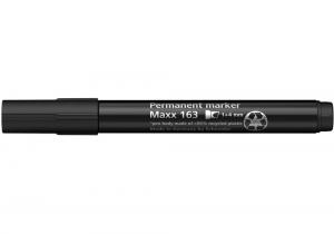 Маркер перманентный SCHNEIDER MAXX 163 S116301 черный 1-4 мм - Фото 1