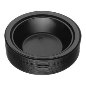 Миска Buroclean одноразовая черная Премиум 350мл 11.4г 50шт в уп EuroStandart 1080123