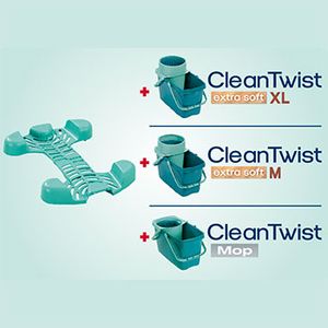 Мобільна підставка-ролики Leifheit для Clean Twist 52100 - Фото 5