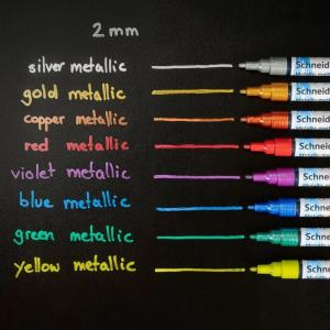 Набор маркеров Schneider Paint-It ML01111501 металлик 4 шт. 2.0 мм - Фото 1