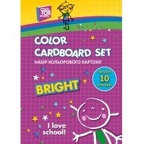 Набір кольорового картону А5 10л Cool For School CFS CF21002