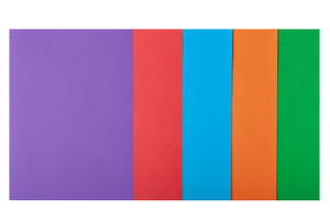 Набір кольорового паперу А4, 80г/м2, INTENSIVE, 5 кол., 20 аркушів BUROMAX BM.2721320-99