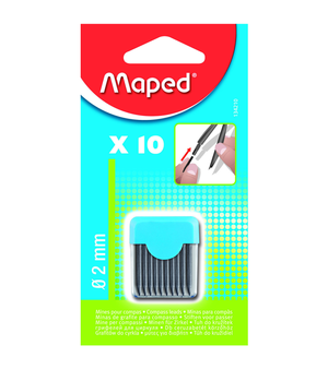 Набір грифелів 10 шт. 0.2 мм Maped MP.134210