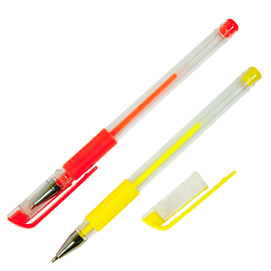 Набір з 12-ти гелевих ручок NEON з блискітками ZiBi ZB.2204-99 - Фото 1