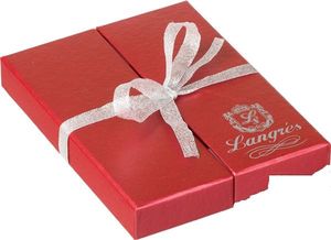 Подарунковий набір ручка кулькова +брелок Cherry Langres LS.122016-05 червоний - Фото 3