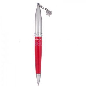 Набір подарунковий ручка+кулькова брелок Ladybird Langres LS.122015-05 червоний - Фото 1