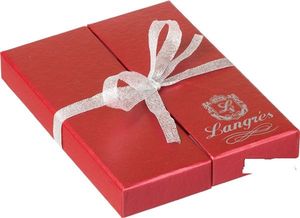 Набір подарунковий ручка+кулькова брелок Ladybird Langres LS.122015-05 червоний - Фото 3