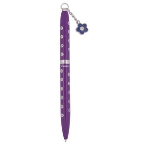 Подарунковий набір ручка кулькова і брелок Langres Heel Фіолетовий LS.122012-07 - Фото 1