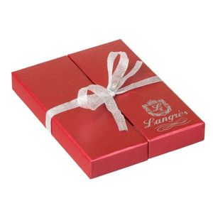 Набор подарочный ручка шариковая и брелок Langres Heel Красный LS.122012-05 - Фото 1