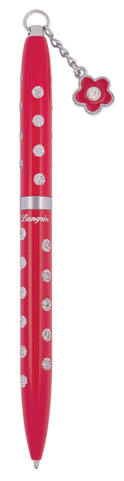 Подарунковий набір ручка кулькова і брелок Langres Heel Червоний LS.122012-05 - Фото 3