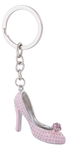 Набор подарочный ручка шариковая и брелок Langres Heel Розовый LS.122012-10 - Фото 1