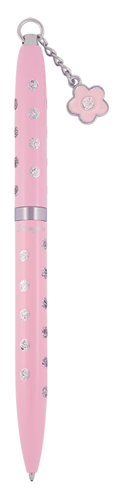 Набор подарочный ручка шариковая и брелок Langres Heel Розовый LS.122012-10 - Фото 2