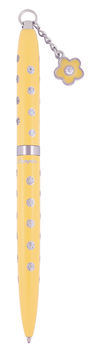 Набор подарочный ручка шариковая и брелок Langres Heel Желтый LS.122012-08 - Фото 1